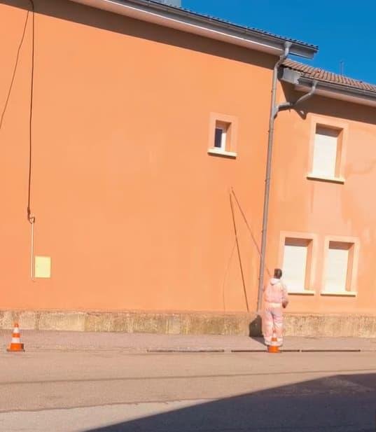 Nettoyage de façade basse pression à Parnoy-en-Bassigny par asl Drone