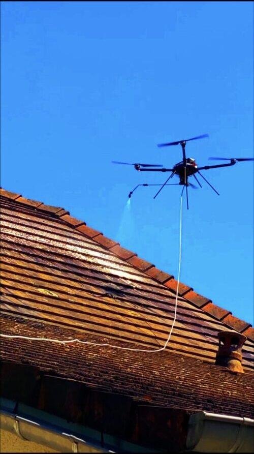 demoussage toiture chaumont