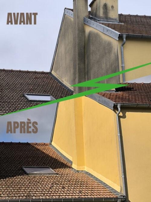 nettoyage façade bourbonne les bain