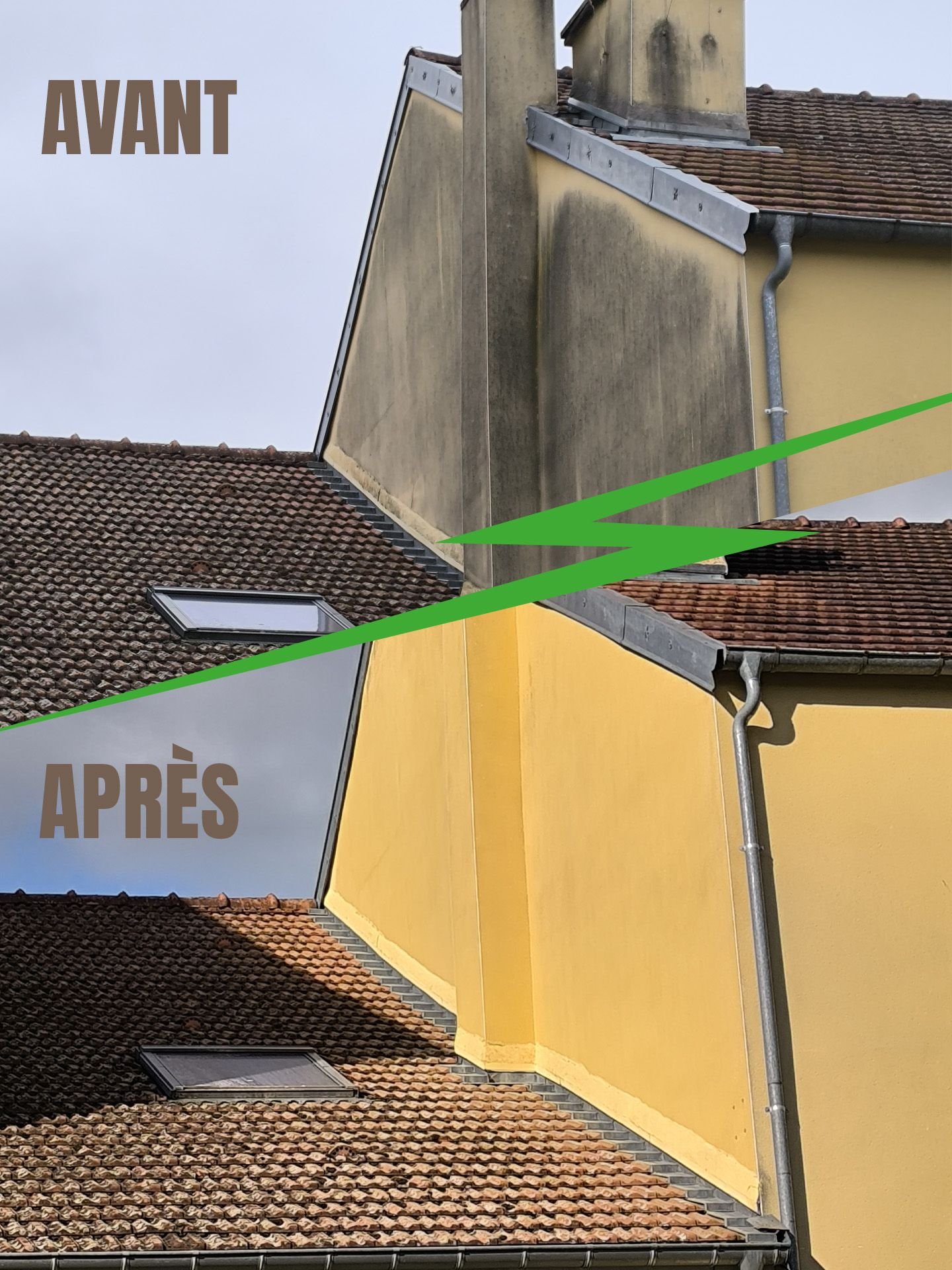 nettoyage de façade par drone en Haute-marne et en France