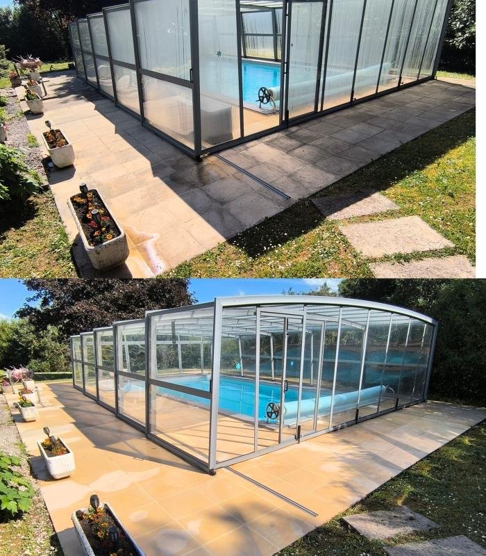 nettoyage entretien abri de piscine selongey 21 cote d'or cotedor dijon asldrone Asldrone Asl drone