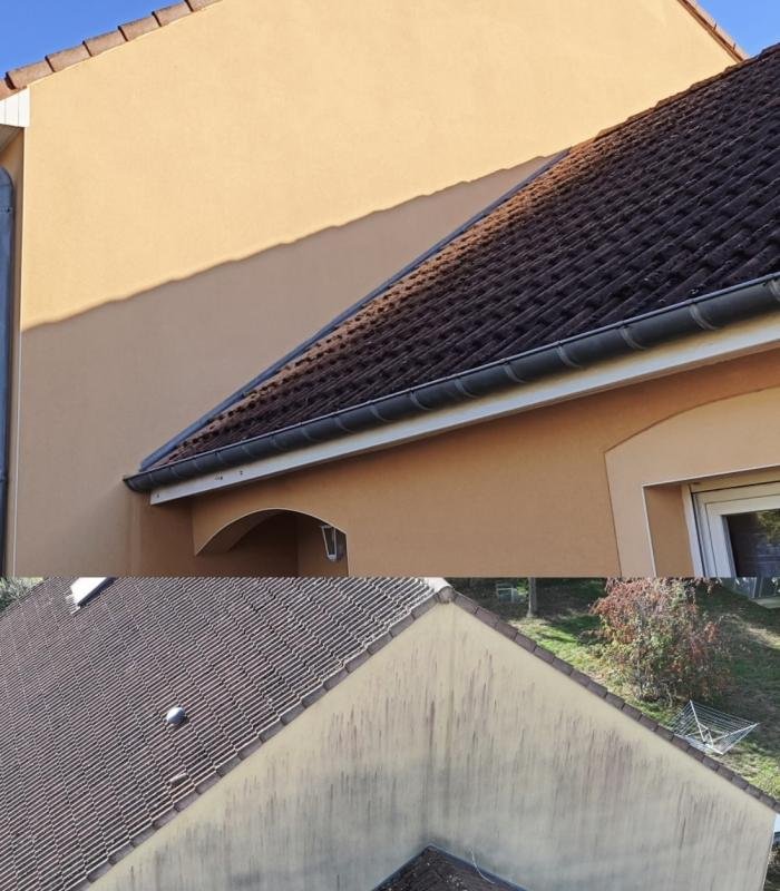 Nettoyage façade langre chaumont choigne bologne froncle 52 haute marne asl drone asldrone Asl drone